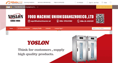 Desktop Screenshot of foodmachineunion.com